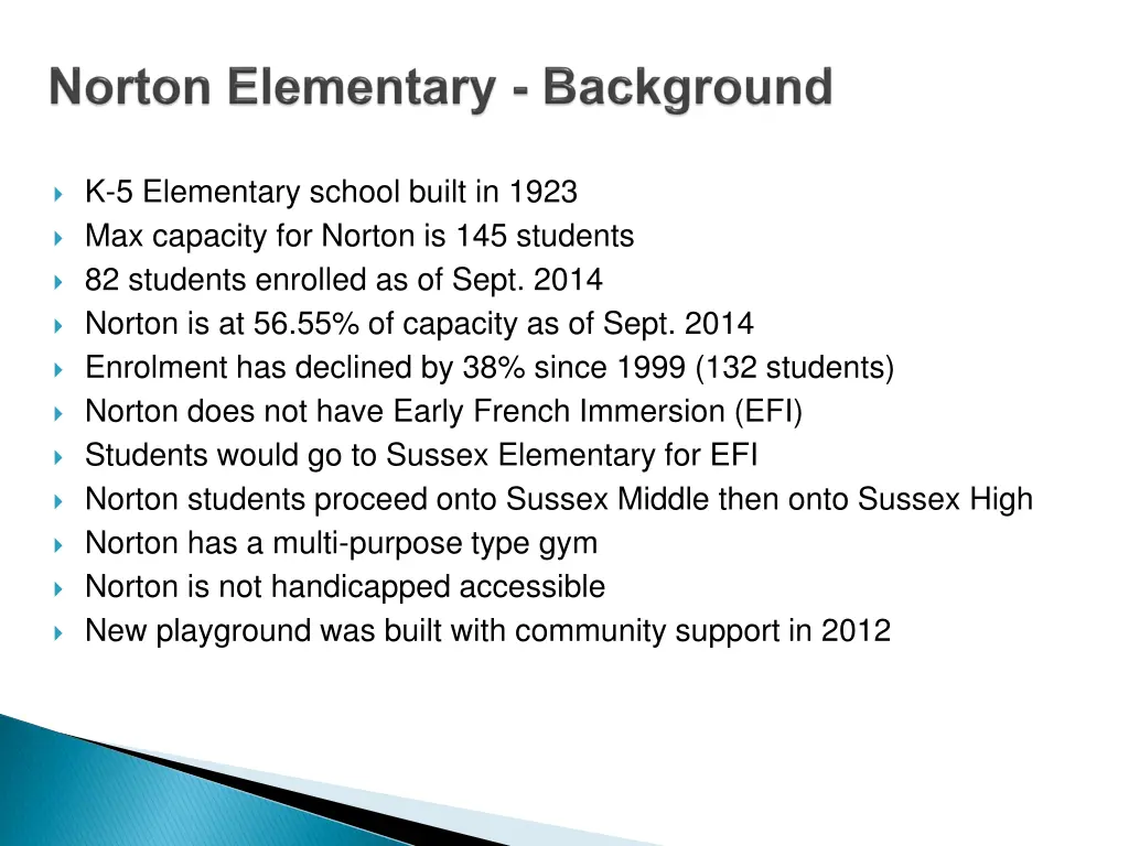 k 5 elementary school built in 1923 max capacity