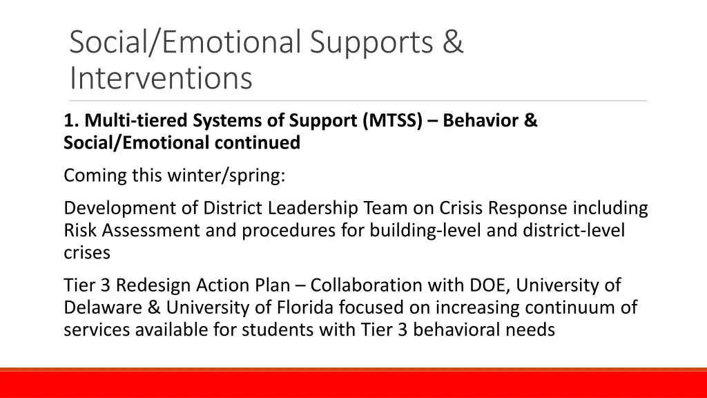 social emotional supports interventions 5