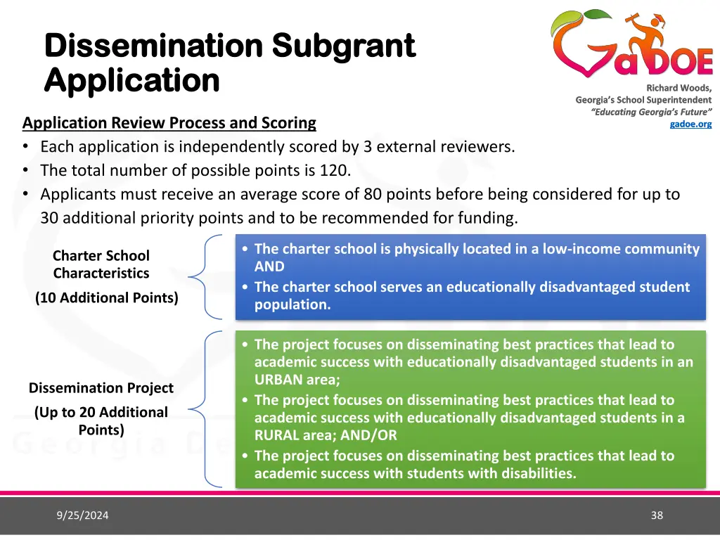 dissemination dissemination subgrant application 13