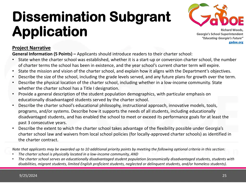 dissemination dissemination subgrant application