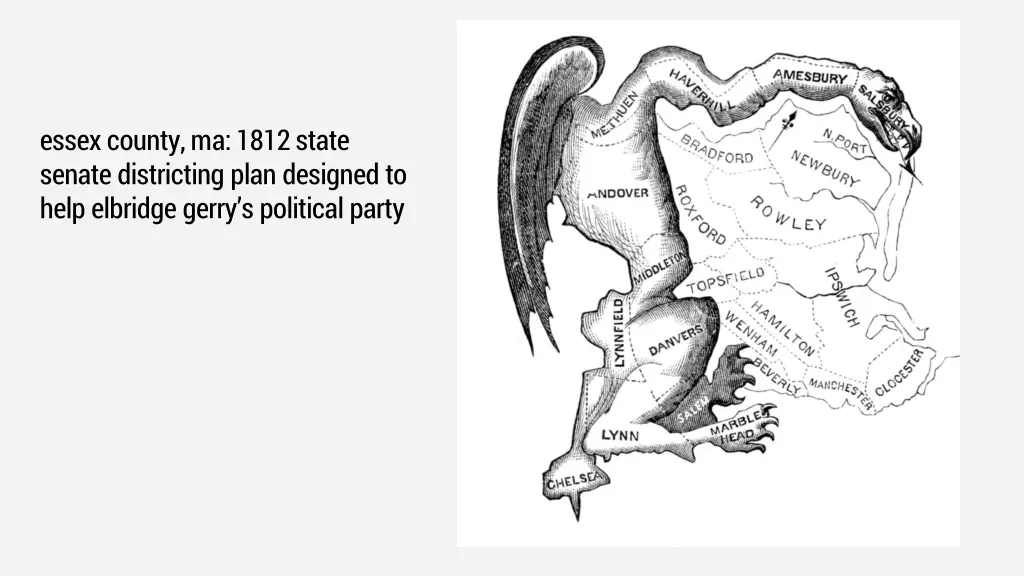 essex county ma 1812 state senate districting