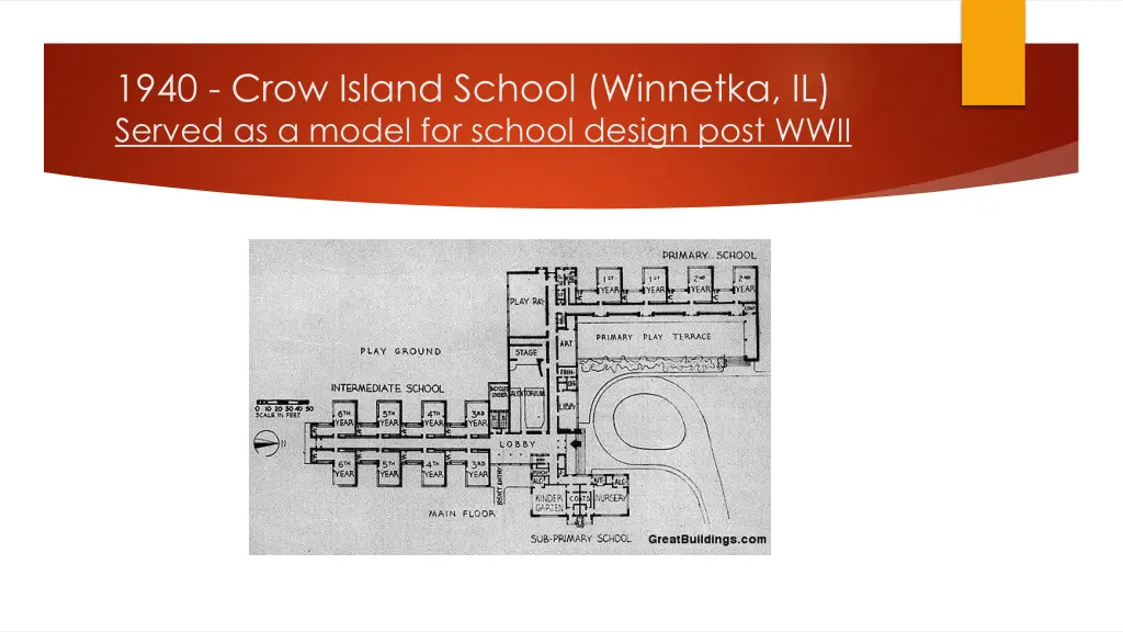 1940 crow island school winnetka il served