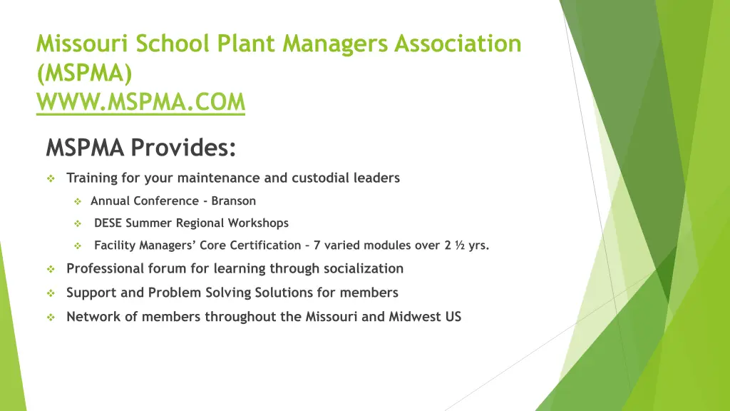 missouri school plant managers association mspma 1