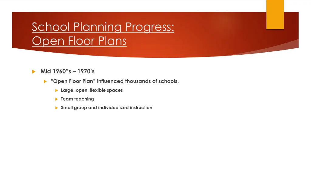 school planning progress open floor plans