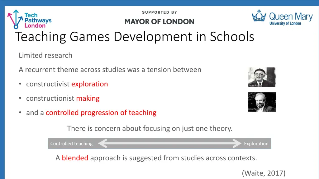 teaching games development in schools