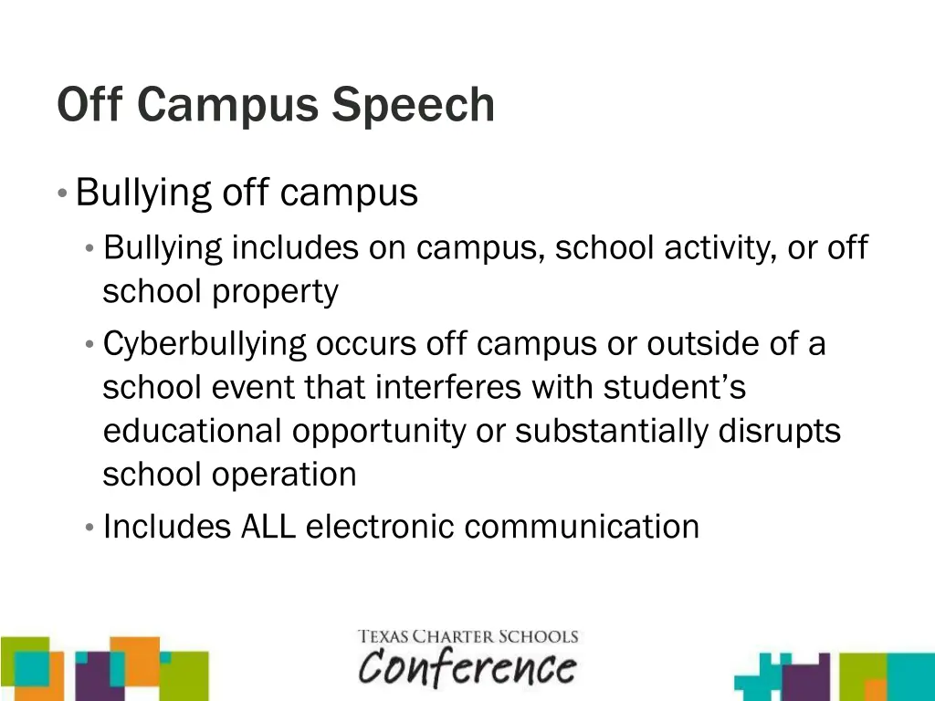 off campus speech 1