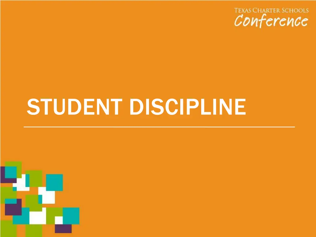 student discipline