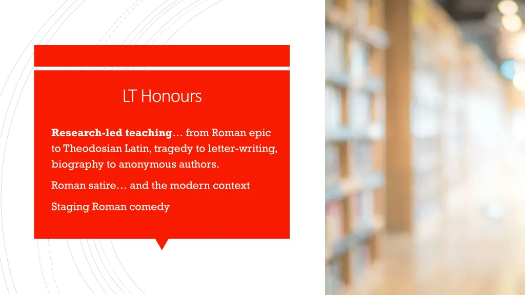 lt honours