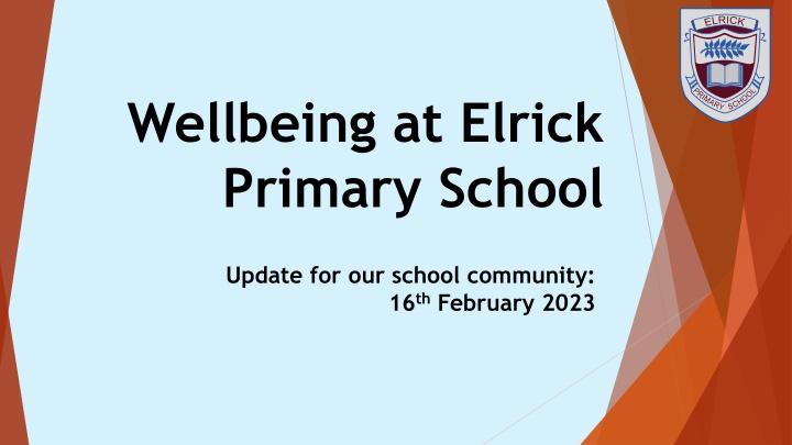 wellbeing at elrick primary school