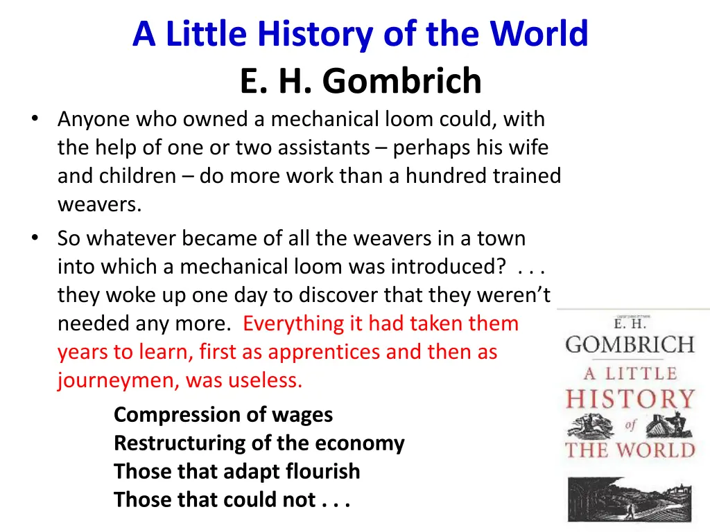 a little history of the world e h gombrich anyone