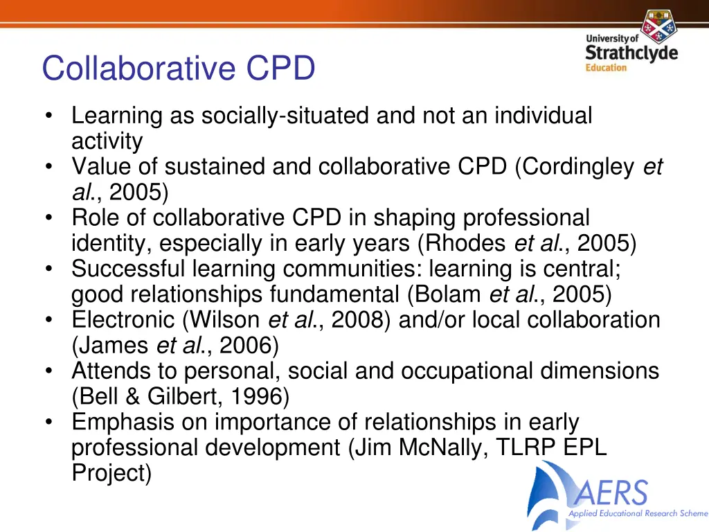 collaborative cpd