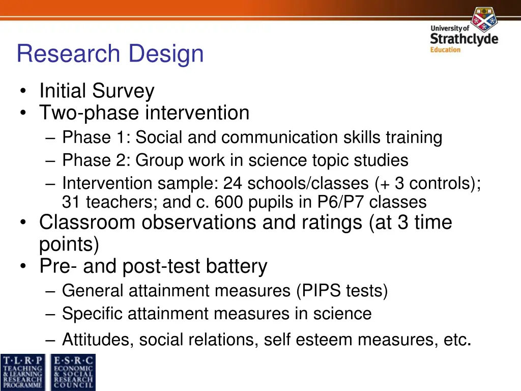 research design