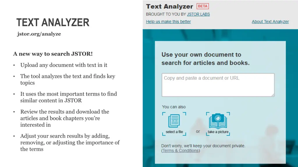 text analyzer