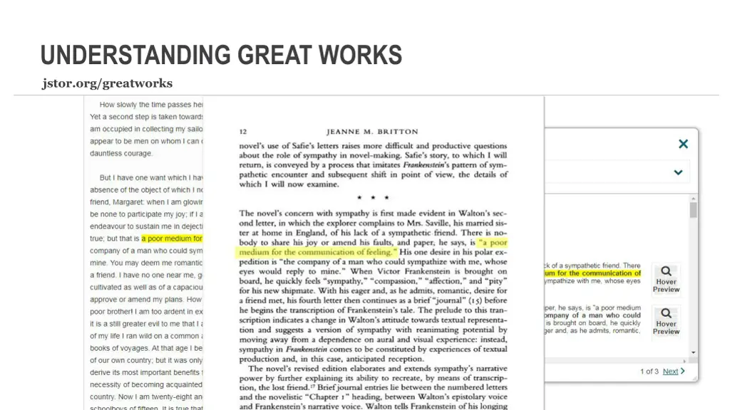 understanding great works 1