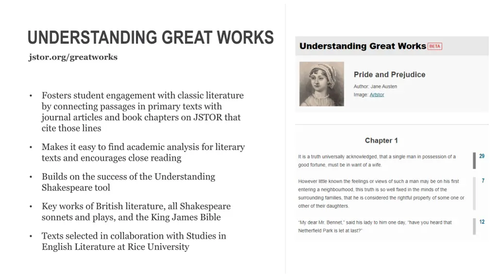 understanding great works