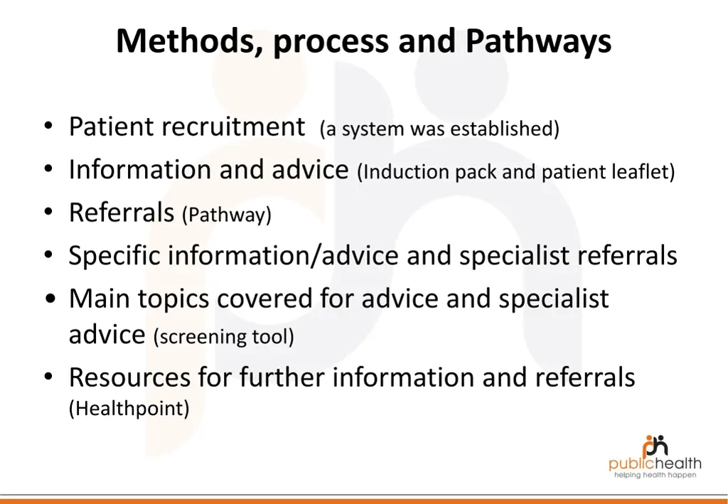 methods process and pathways