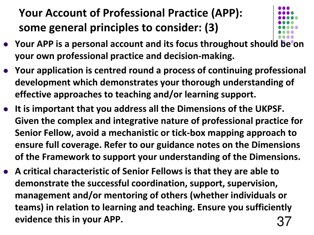 your account of professional practice app some 2