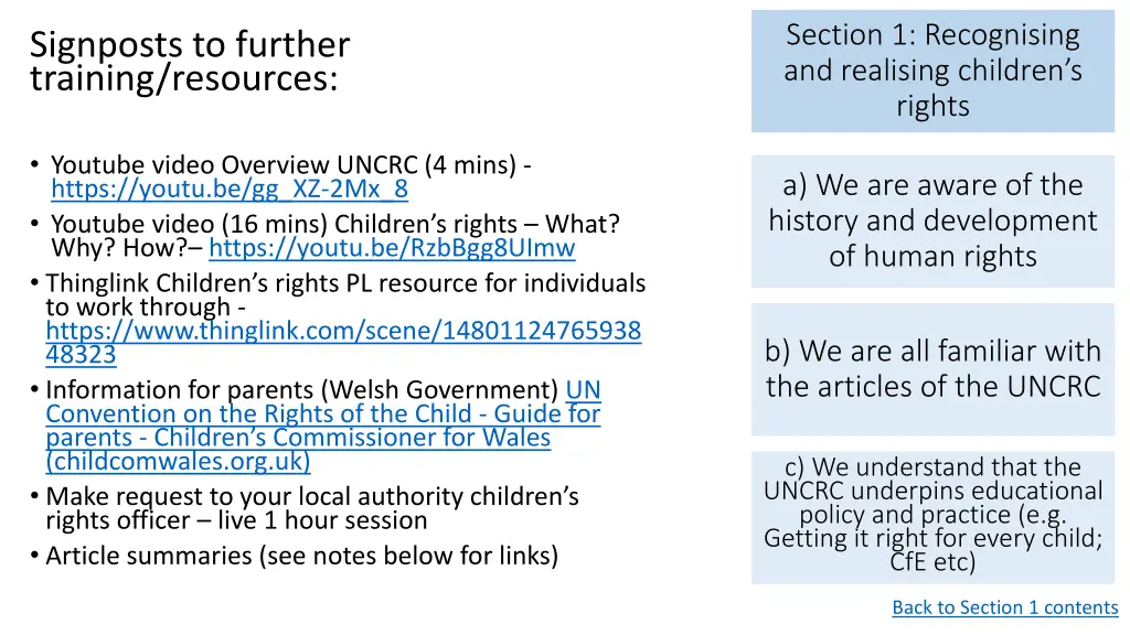 section 1 recognising and realising children 4