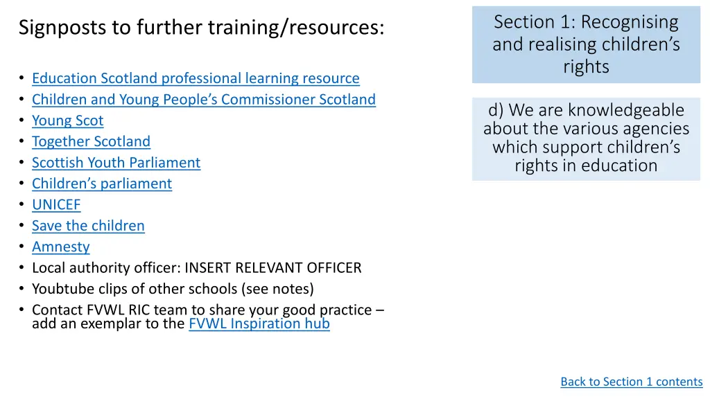 section 1 recognising and realising children 6