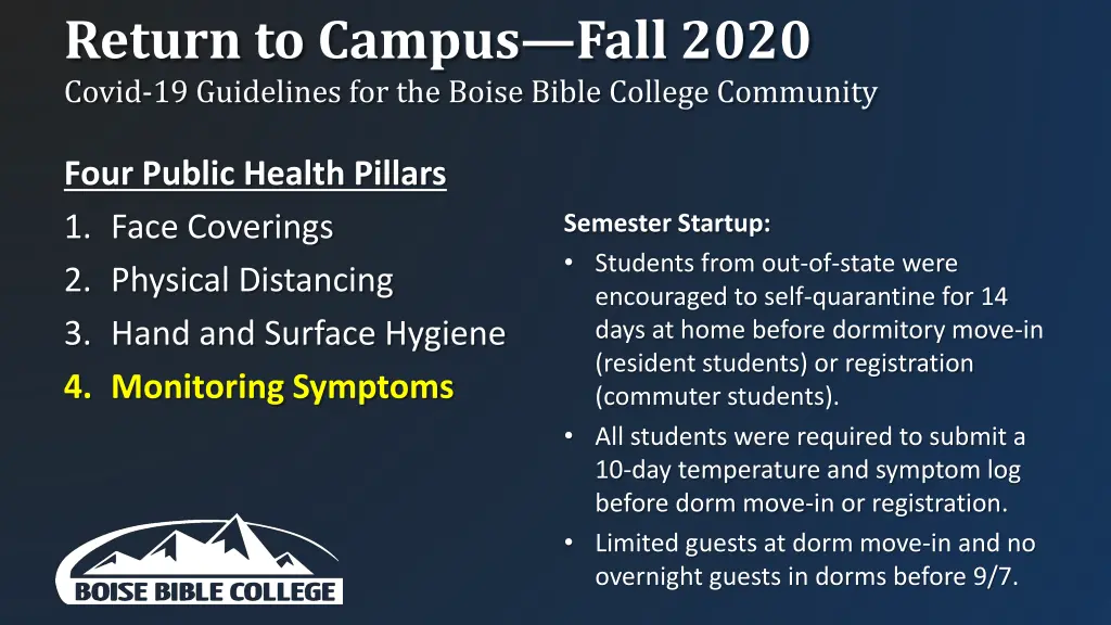 return to campus fall 2020 covid 19 guidelines 5