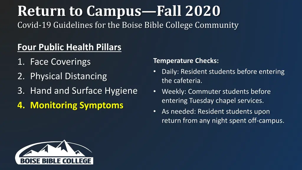 return to campus fall 2020 covid 19 guidelines 6