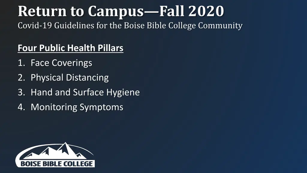 return to campus fall 2020 covid 19 guidelines 8