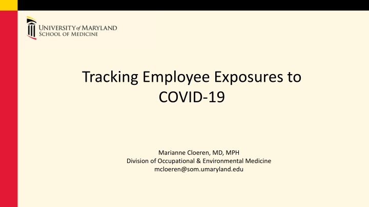 tracking employee exposures to covid 19