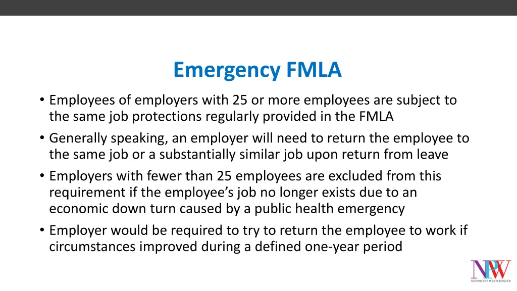 emergency fmla 3