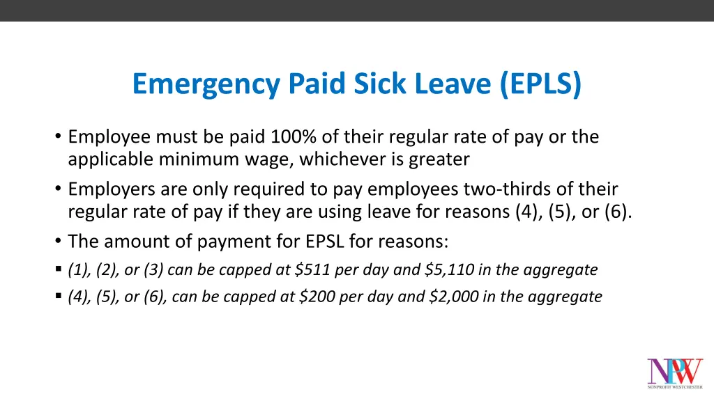 emergency paid sick leave epls 3