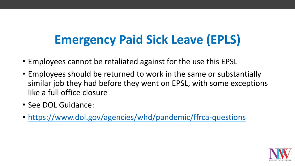 emergency paid sick leave epls 4