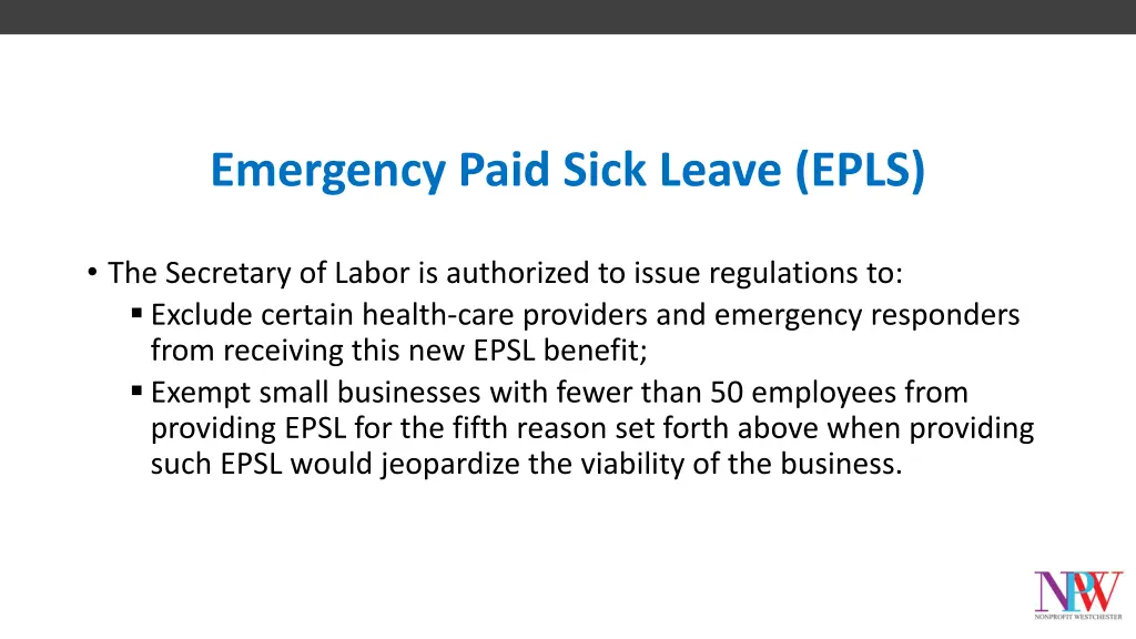 emergency paid sick leave epls 5