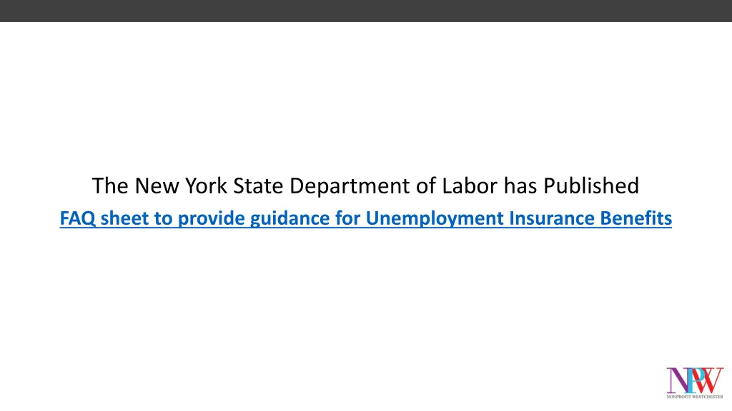 the new york state department of labor