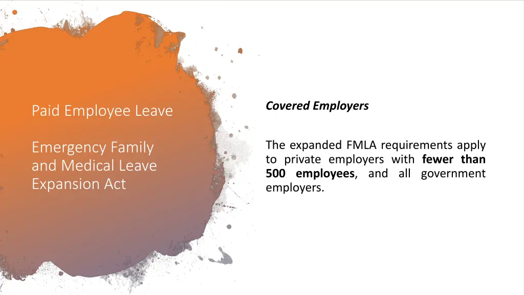 covered employers