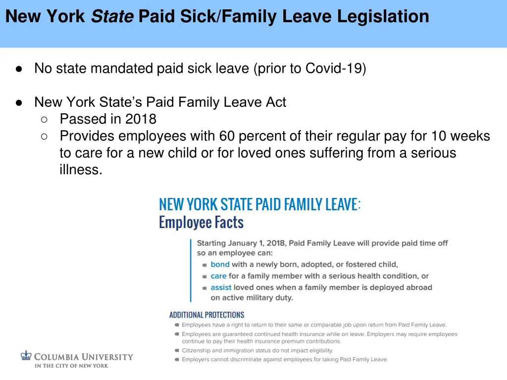 new york state paid sick family leave legislation