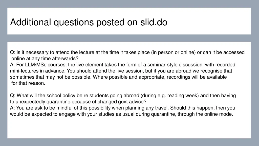 additional questions posted on slid do 3