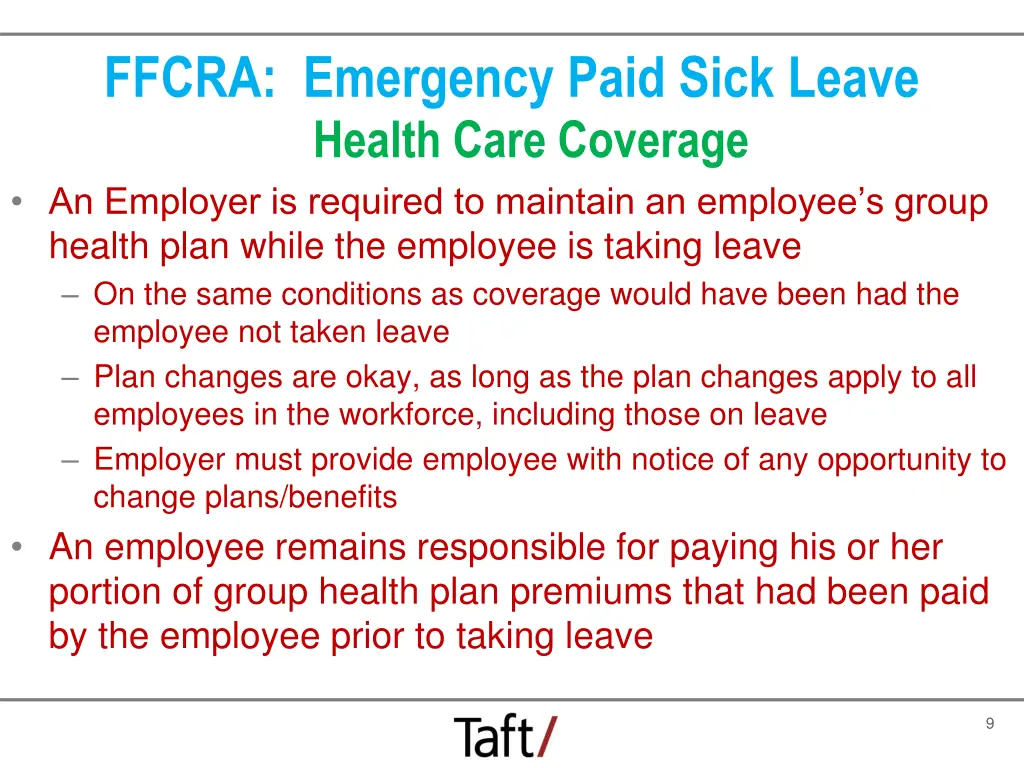 ffcra emergency paid sick leave 2