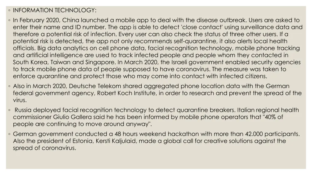 information technology in february 2020 china