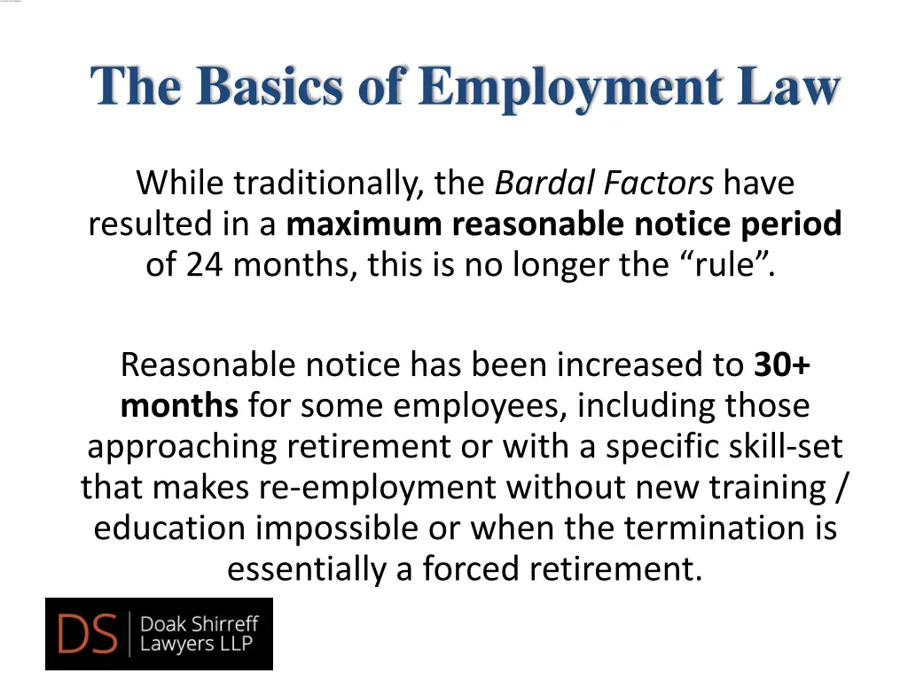 the basics of employment law 5