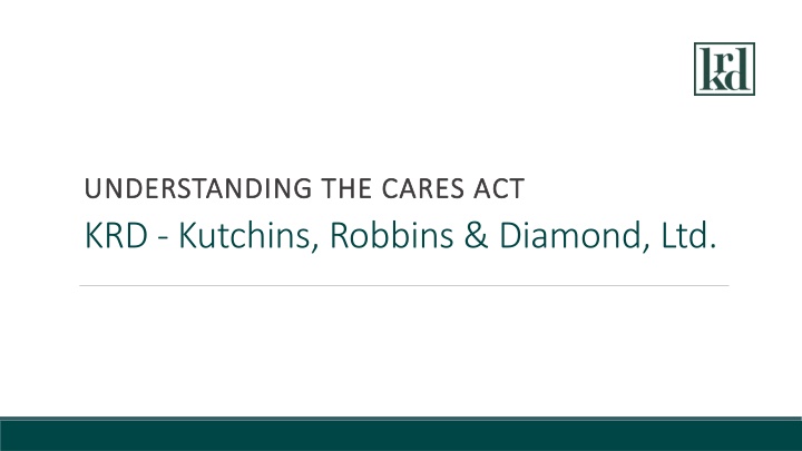 understanding the cares act understanding