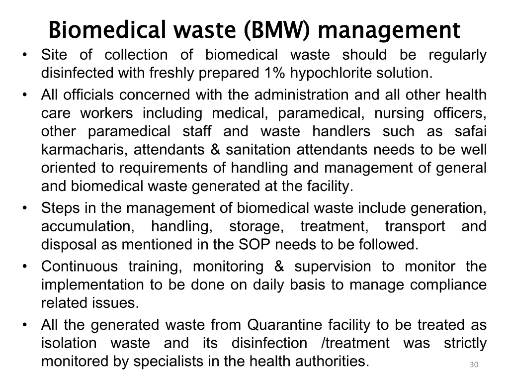 biomedical waste bmw management site