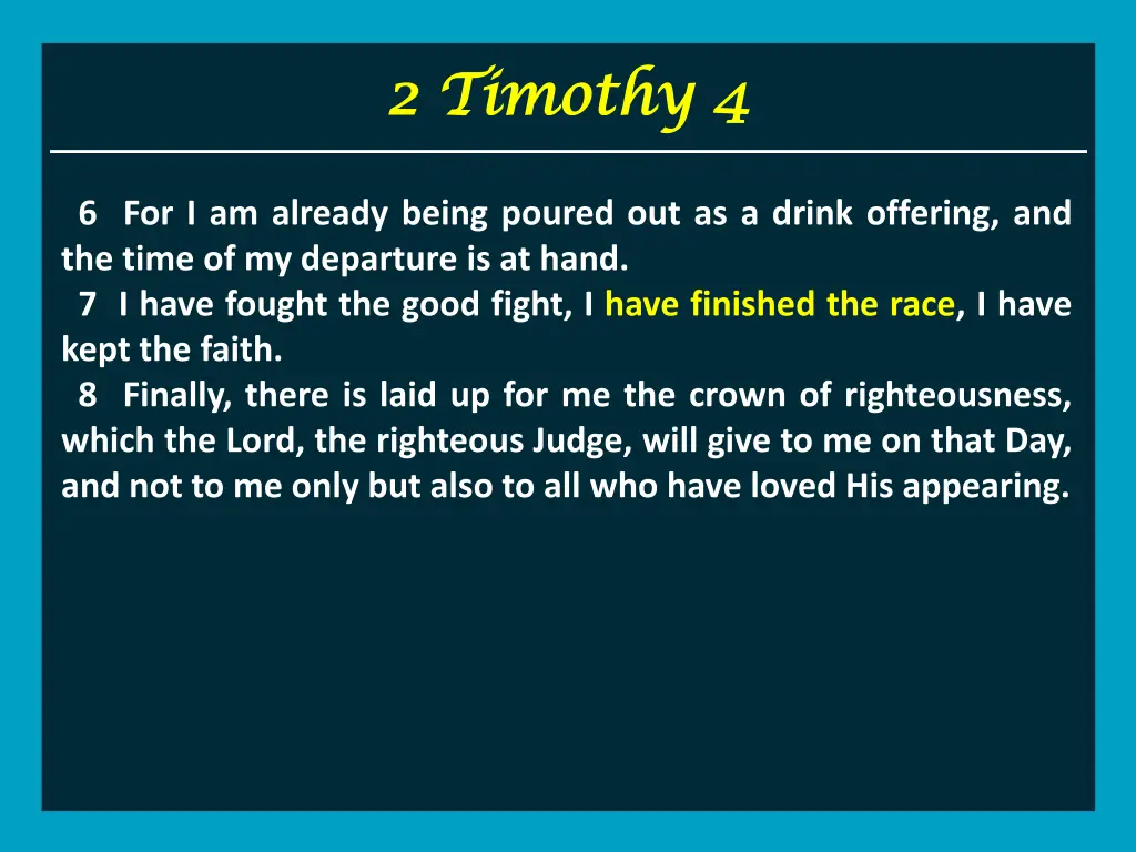 2 timothy 4 2 timothy 4 1