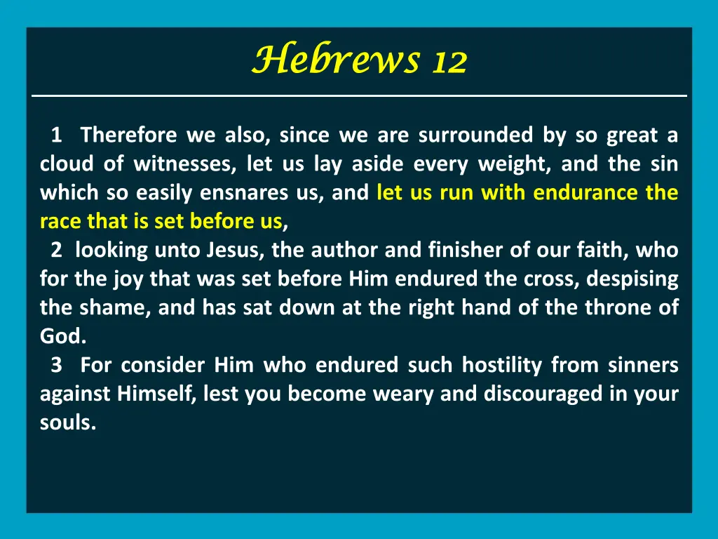 hebrews 12 hebrews 12 1