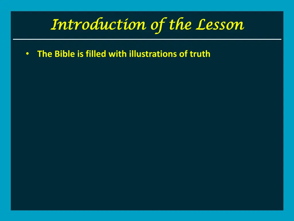 introduction of the lesson introduction 1