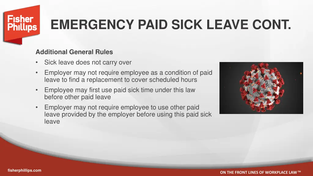 emergency paid sick leave cont