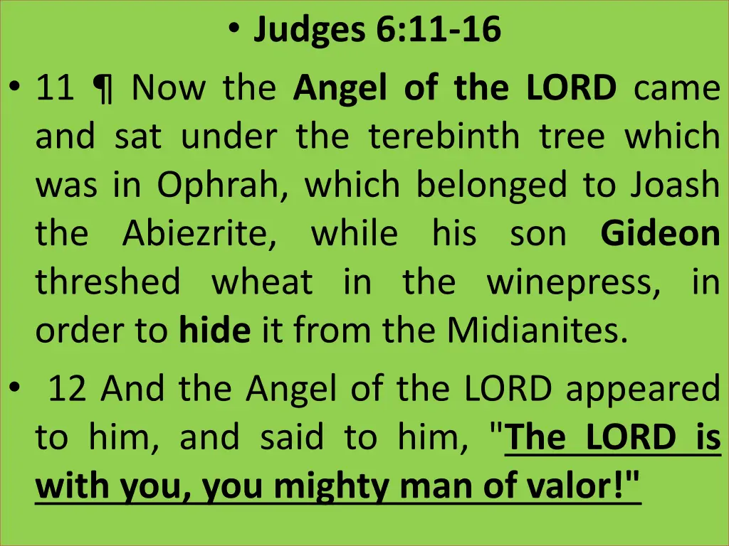 judges 6 11 16