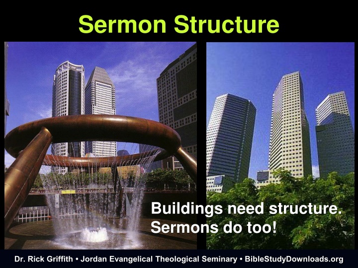 sermon structure