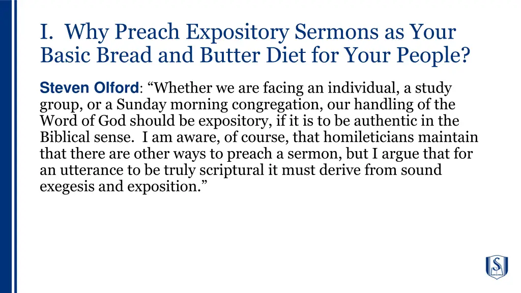 i why preach expository sermons as your basic 4