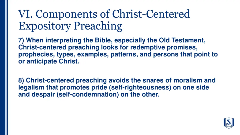 vi components of christ centered expository 3