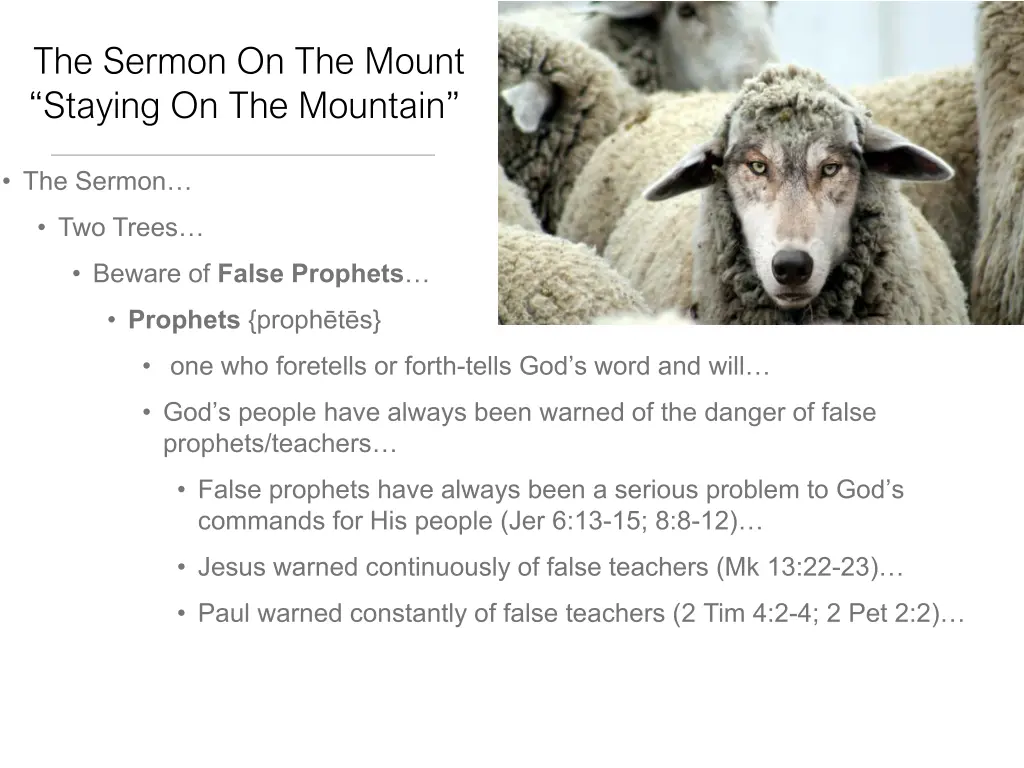 the sermon on the mount staying on the mountain 3