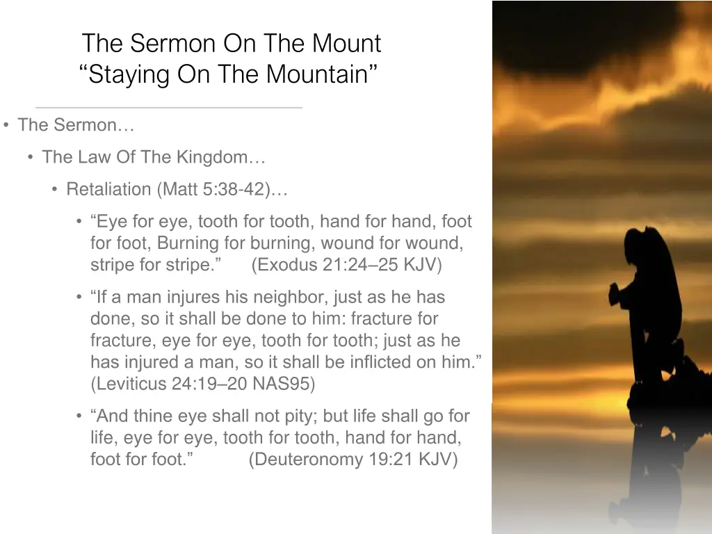 the sermon on the mount staying on the mountain 2